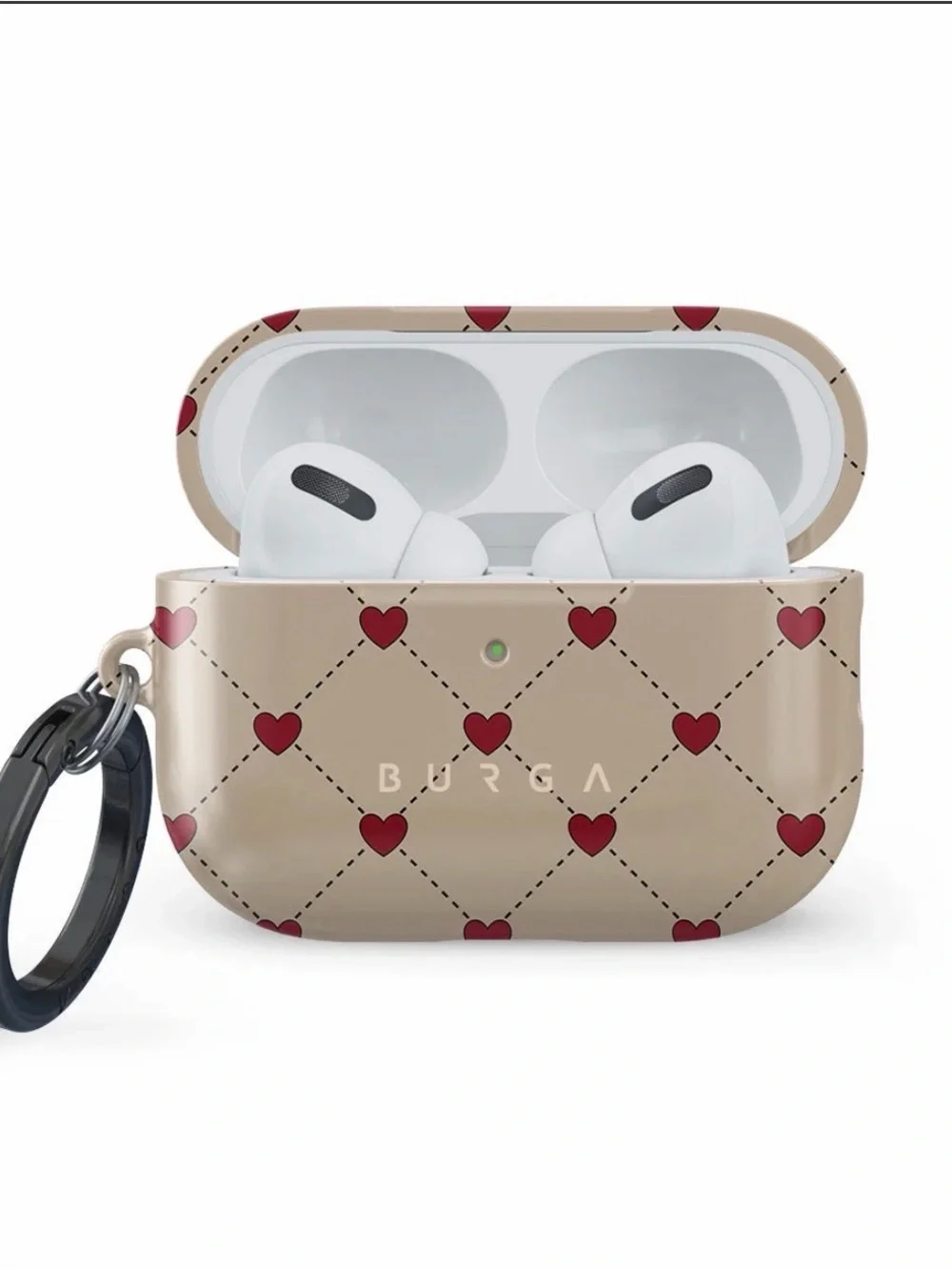 BURGA phone case, ring holder, and AirPods case